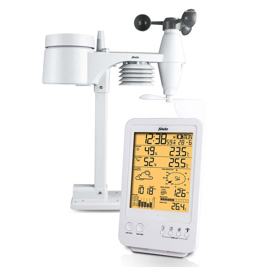 Alecto WS-4800 Professional weather station with wireless sensor white