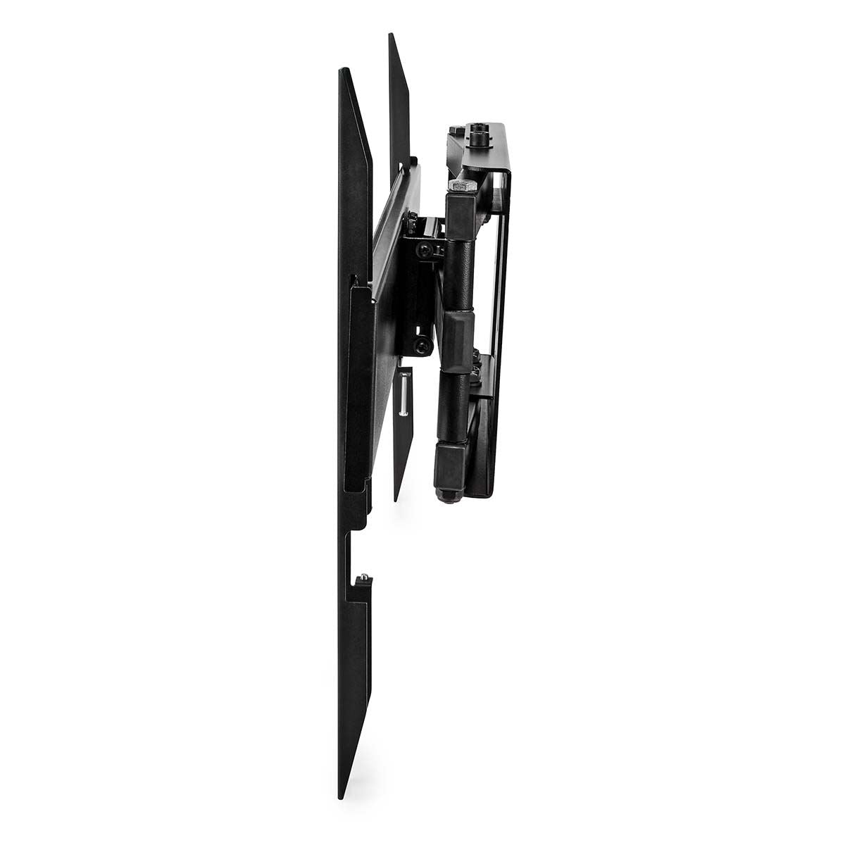 Nedis Full Motion TV Wall Mount | 37 - 80 " | Maximum supported screen weight: 35 kg | Tiltable | Rotatable | Minimum wall distance: 75 mm | Maximum wall distance: 330 mm | 6 Pivot point(s) | Steel | Black