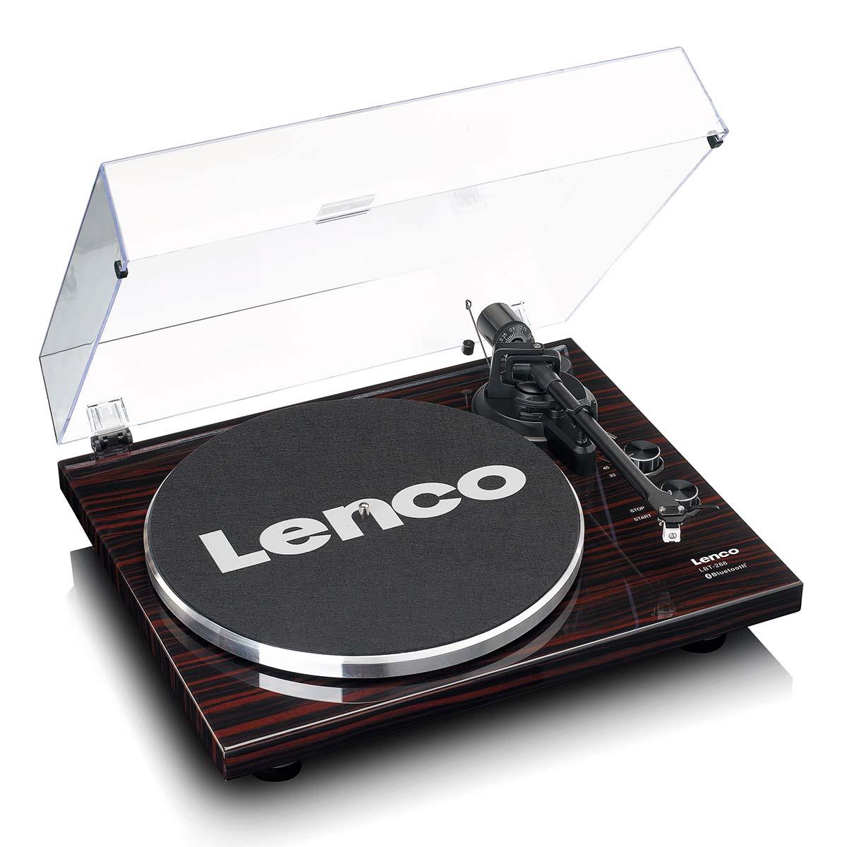 Lenco Record player with Bluetooth® transmission - Dark Brown