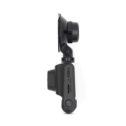 Nedis Dash Cam | 4K@30fps | 12 MPixel | 2 " | Wi-Fi | LCD | Dual camera | Cabine view camera | GPS | Parking sensor | Motion detection | Night view | Black