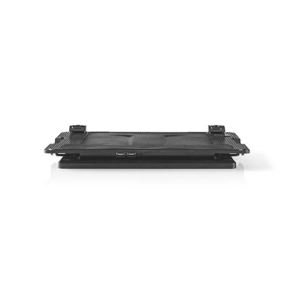 Nedis Notebook Stand | Number of fans: 2 | USB Powered | Number of angles: 4 | 18 " | 1200 rpm | LED