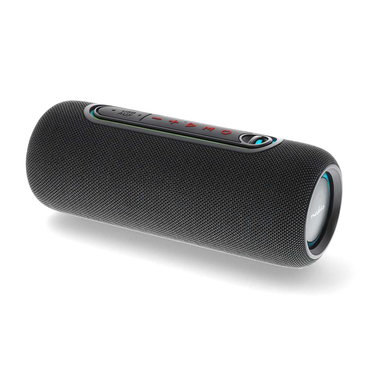 Nedis Bluetooth® Speaker | Maximum battery play time: 4 hrs | Handheld Design | 30 W | Stereo | Built-in microphone | X5 | Linkable | Black