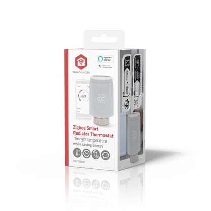 Nedis SmartLife Radiator Control | Zigbee 3.0 | Battery Powered | LED | Android™ / IOS