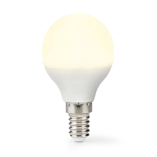 Nedis LED Bulb E14 | G45 | 2.8 W | 250 lm | 2700 K | Warm White | Frosted | 1 pcs
