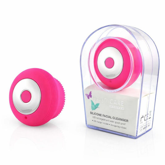 MELISSA 16700023 | Mini Silicone Facial Cleanser | USB Rechargeable | Pink