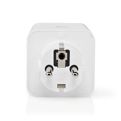 Nedis SmartLife Smart Plug | Wi-Fi | IP21 | Power meter | 3680 W | Type E (CEE 7/6) | 0 - 55 °C | Android™ / IOS | White | 1 pcs