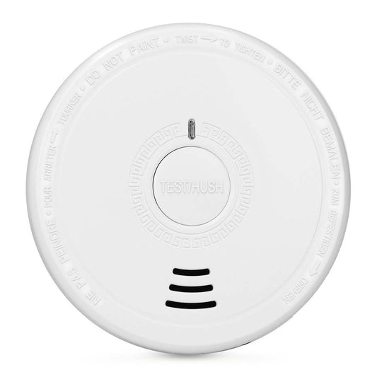 Alecto SA20 Smoke detector with Hush Button | >85 dB | Battery Powered | EN14604:2005/AC:2008 | White |5 Pack