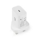 Nedis Wall Charger | 20 W | Quick charge feature | 1.67 / 2.22 / 3.0 A | Number of outputs: 1 | USB-C™ | Automatic Voltage Selection | White