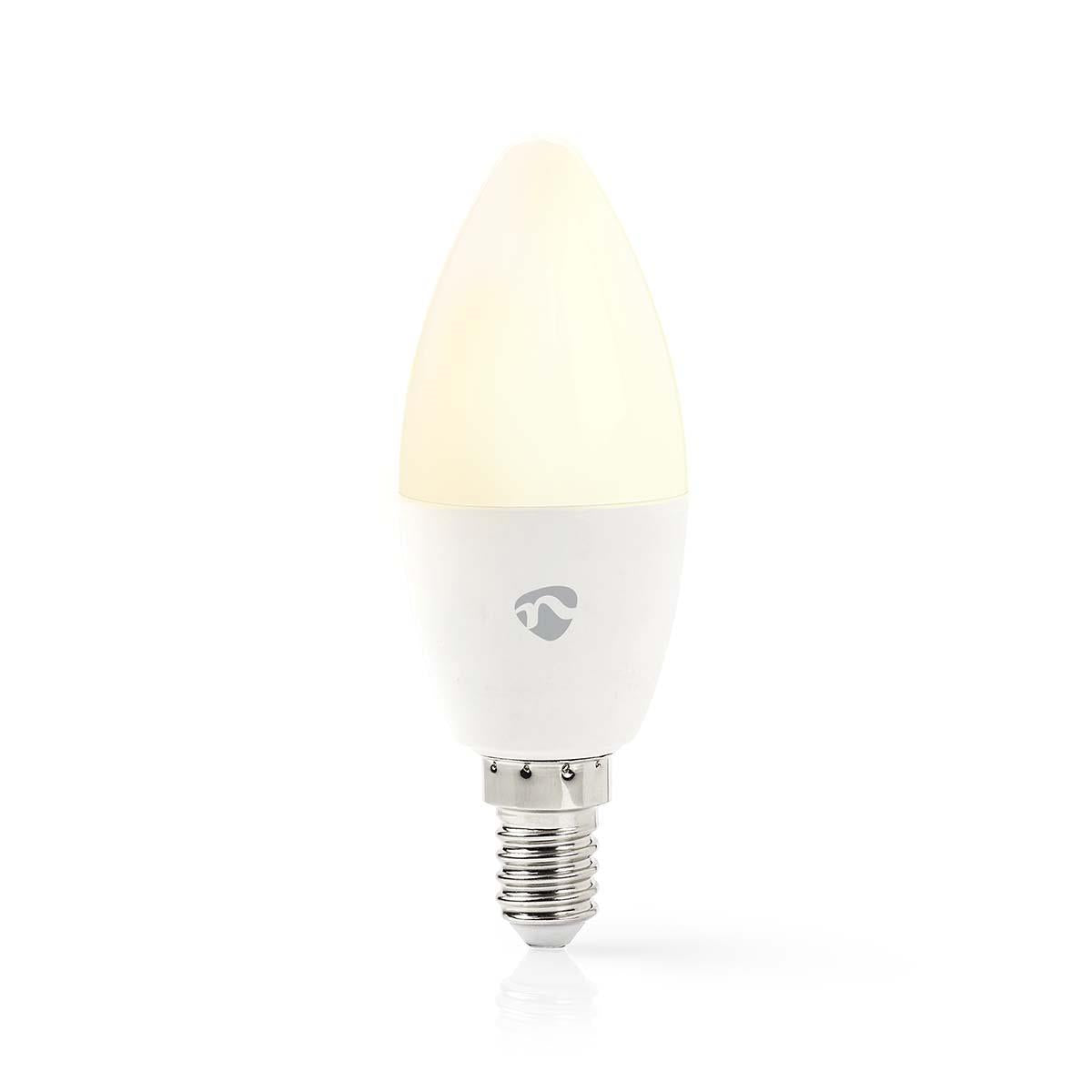 Nedis SmartLife Full Colour LED Bulb | Zigbee 3.0 | E14 | 470 lm | 4.9 W | RGB / Warm to Cool White | 2200 - 6500 K | Android™ / IOS | Candle | 1 pcs