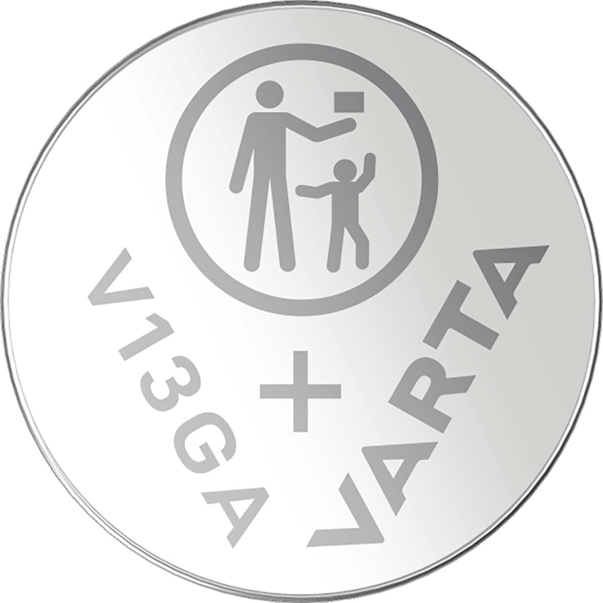 Varta Alkaline Button Cell Battery LR44 1.5 V 1-Blister