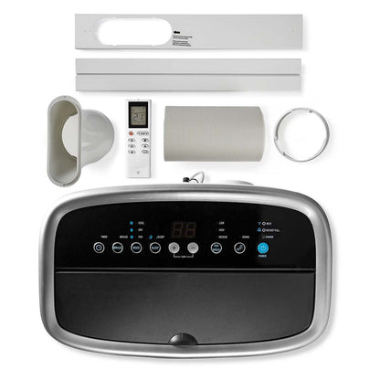 Nedis SmartLife 3-in-1 Air Conditioner | Wi-Fi | 14000 BTU | 120 m³ | Dehumidification | Android™ / IOS | Energy class: A | 3-Speed | 65 dB | White