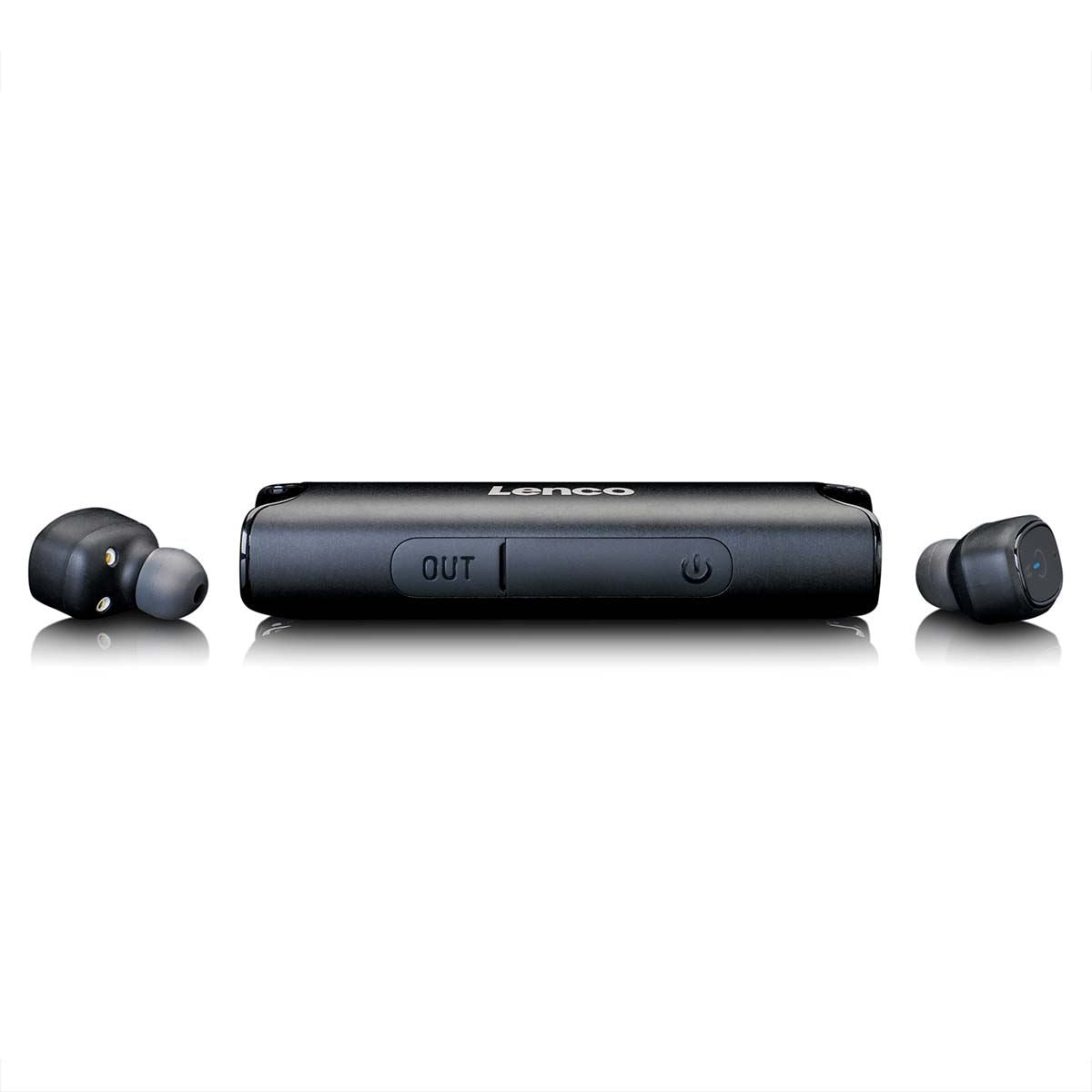 Lenco EPB-440BK | TWS Bluetooth® | Rechargable In-Ear Earphones | Black