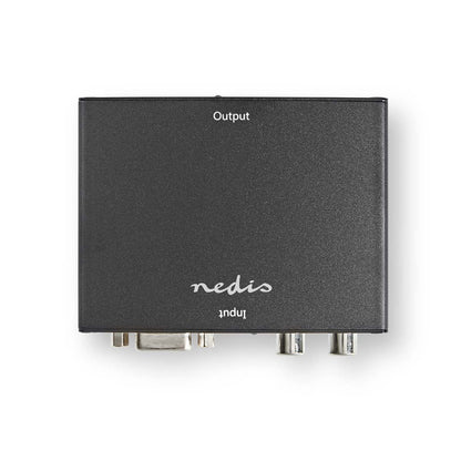 Nedis VCON3454AT | HDMI™ Converter | VGA Female / 2x RCA Male | HDMI™ Output | 1-way | 1080p | 1.65 Gbps | Aluminium | Anthracite