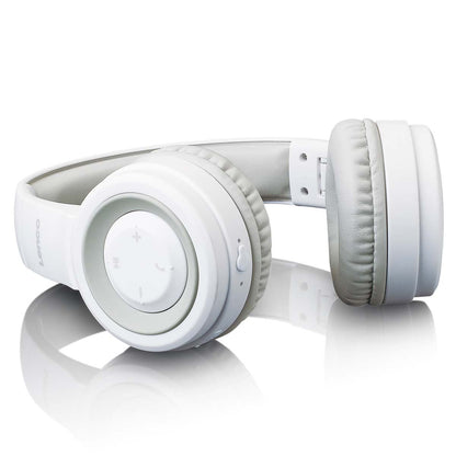 Lenco HPB-330WH | Bluetooth® Headphones | IPX Splashproof | White