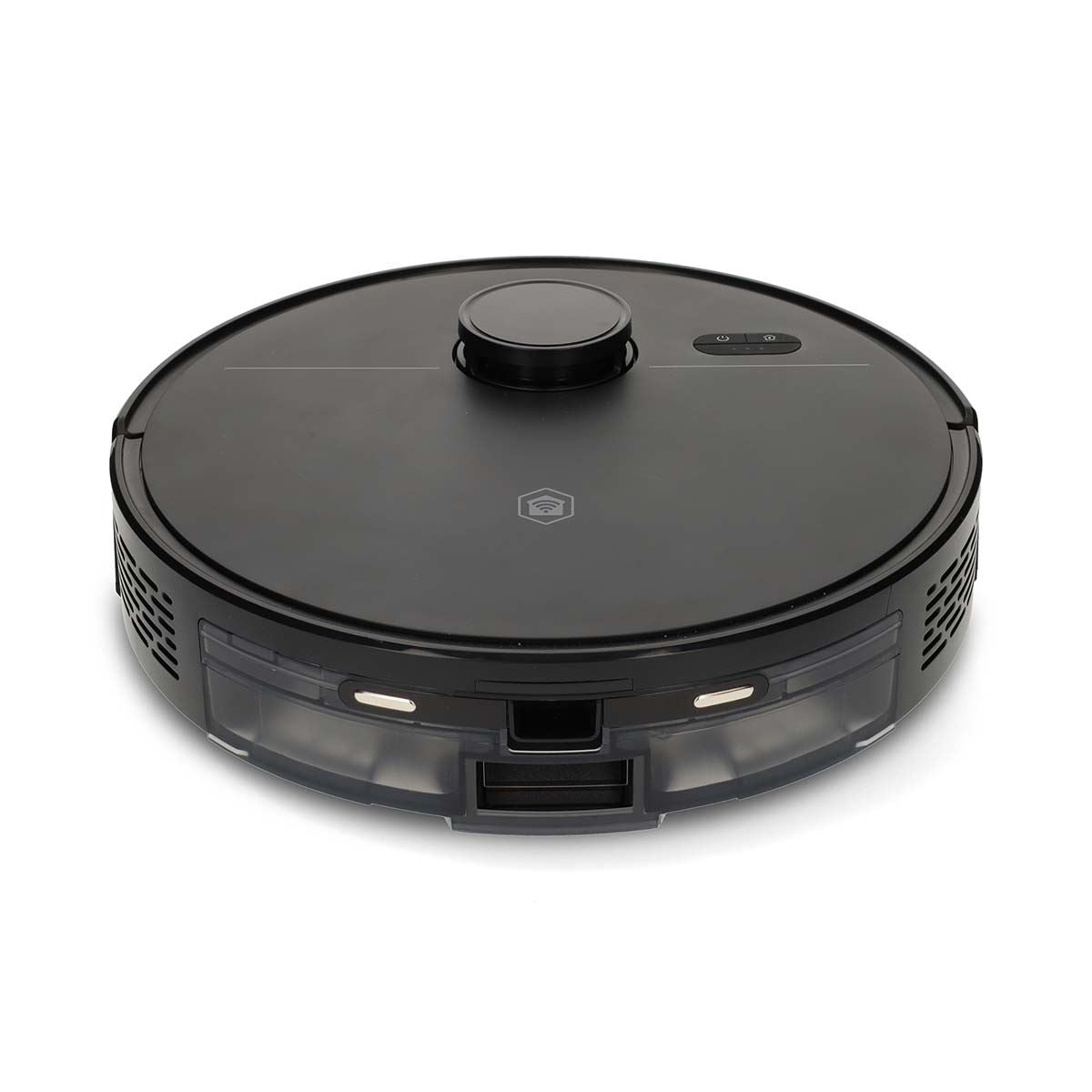 Nedis WIFIVCL10CBK | SmartLife Robot Vacuum Cleaner | Navigation method: Laser Navigation | Wi-Fi | Capacity collection reservoir: 0.59 l | Automatic charging | Maximum operating time: 1.75 hrs | Black | Android™ / IOS