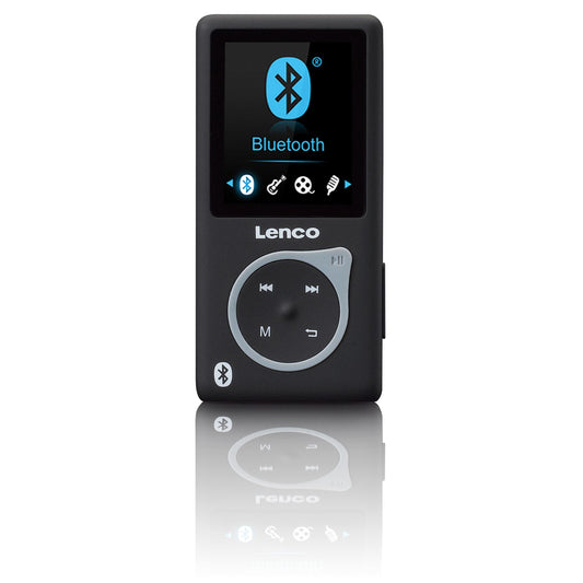 Lenco MP-208BK | MP3/MP4 Player | 8GB | Micro SD Card Expansion | Black
