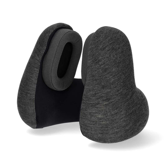 Nedis Wireless Over-Ear Headphones | Travel pillow | Maximum battery play time: 11 hrs | Built-in microphone | Press Control | Voice control support | Volume control | Anthracite
