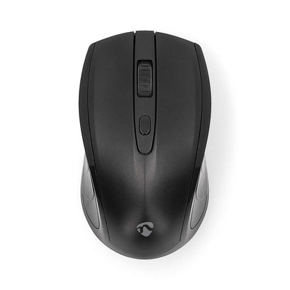 Nedis Mouse | Wireless | 800 / 1200 / 1600 dpi | Adjustable DPI | Number of buttons: 4 | Both Handed