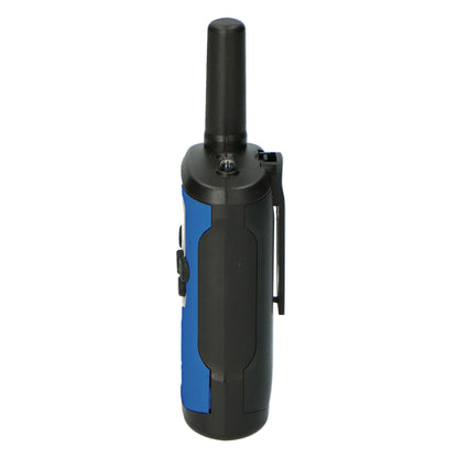 Alecto Walkie-Talkie Childrens Set | 2 Handsets | Up to 7 km | Frequency channels: 8 | VOX | up to 3 Hours | Black / Blue