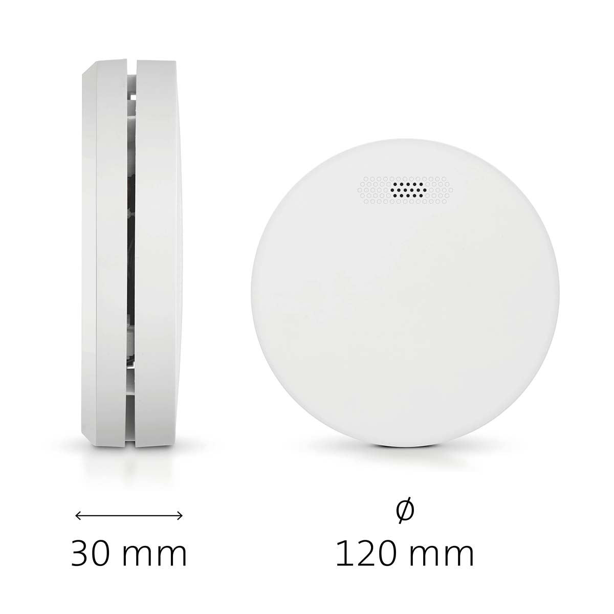 Alecto SA300 DUO Design smoke detector with 10 year battery - 2 pack