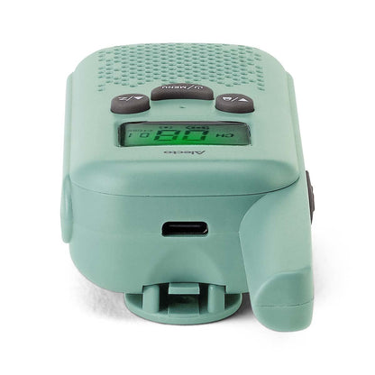 Alecto FR10GR | Walkie-Talkie Set | 2 Handsets | Up to 6 km | Frequency channels: 8 | PTT / VOX | 24 h standby | Green
