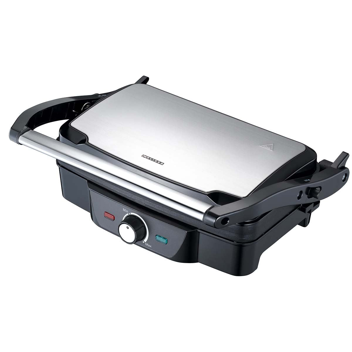 MELISSA 16240108 Contact Panini / Table Grill | 1600 W | 28 x 17 cm | Adjustable temperature control | Plastic / Stainless Steel