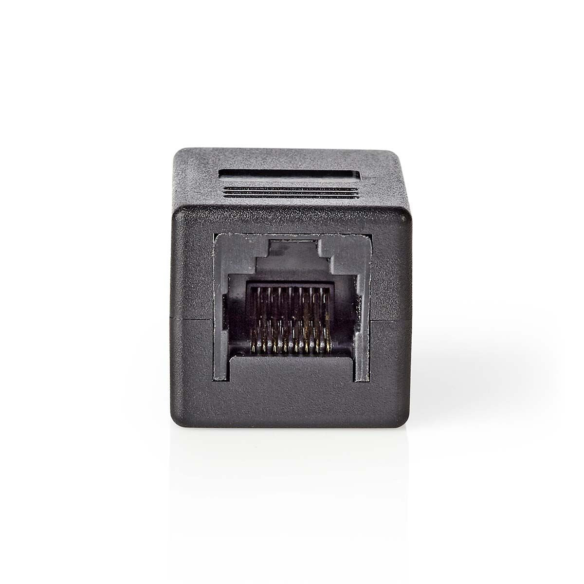 Nedis Network Coupler | CAT5e / CAT6 | Unshielded | RJ45 Female | RJ45 Female | Straight | ABS | Box