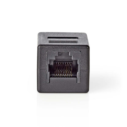 Nedis Network Coupler | CAT5e / CAT6 | Unshielded | RJ45 Female | RJ45 Female | Straight | ABS | Box