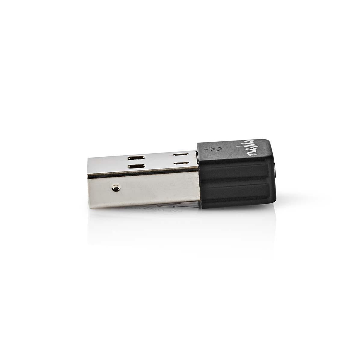 Nedis Network Dongle | Wi-Fi | N150 | 2.4 GHz | USB2.0 | Wi-Fi speed total: 150 Mbps | Windows 10 / Windows 7 / Windows 8