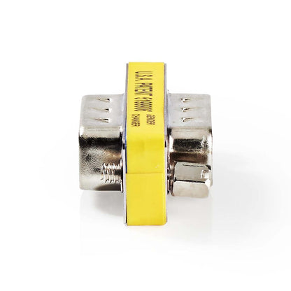 Nedis Serial Adapter | Adapter | D-SUB 9-Pin Male | D-SUB 9-Pin Male | Nickel Plated | Metal | Metal | Box