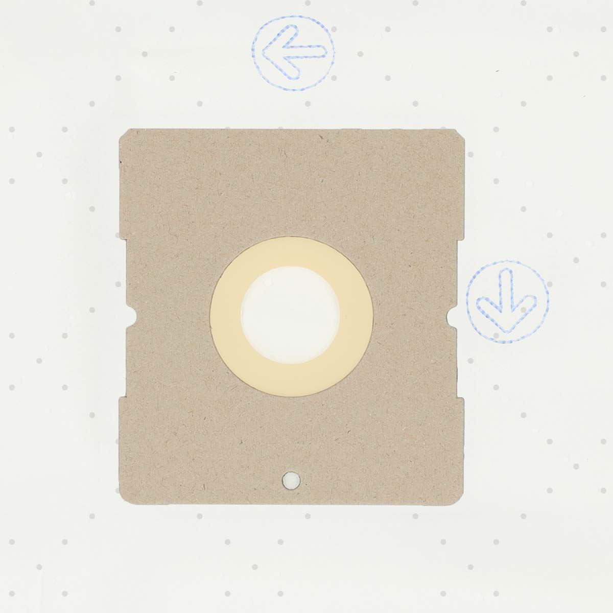 Nedis Vacuum Cleaner Bag | 4 pcs | Synthetic | Most sold for: LG TB 42 | White