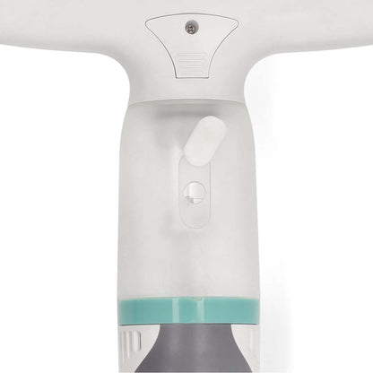 Nedis Window Vacuum Cleaner | 12 W | 1200 Pa | Capacity dirty water tank: 60 ml | Removable dirty water tank | Green / White