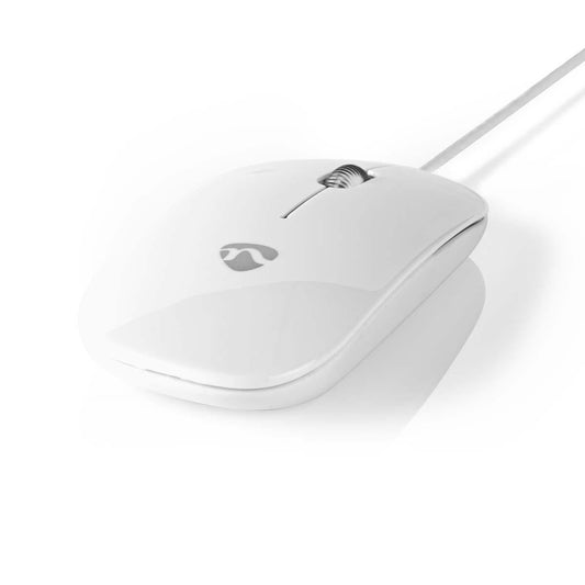Nedis Mouse | Wired | 1000 dpi | Number of buttons: 3 | Both Handed
