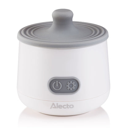 Alecto BW1000 | Portable Baby Bottle Warmer | Travel and On-the-Go Use | Compatible with most Baby Bottles - White