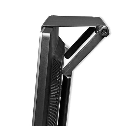 Nedis Screen Top Shelf | Used for: Desktop / Notebook | Max. carrying capacity: 6 kg | Black | Plastic