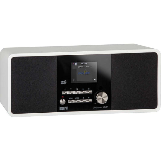 Imperial DABMAN i200 Multifunctional Stereo Radio DAB+ / FM / Internet White
