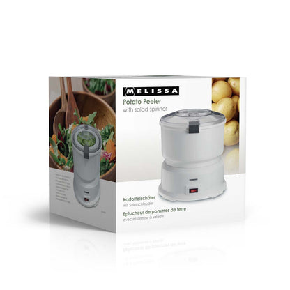 MELISSA 85W Electric Potato Peeler Machine | With Salad Spinner |1kg | with Container