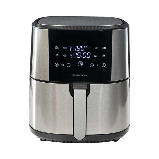 Gastronoma 18290007 | Hot Air Fryer 8L | Stainless Steel / Black