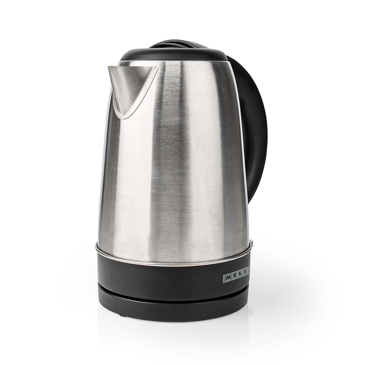 MELISSA Electric Kettle | 1.7 l | 2200 W | Stainless steel | 360° Rotating Base | Concealed Heating Element | Strix® controller | Boil-dry Protection