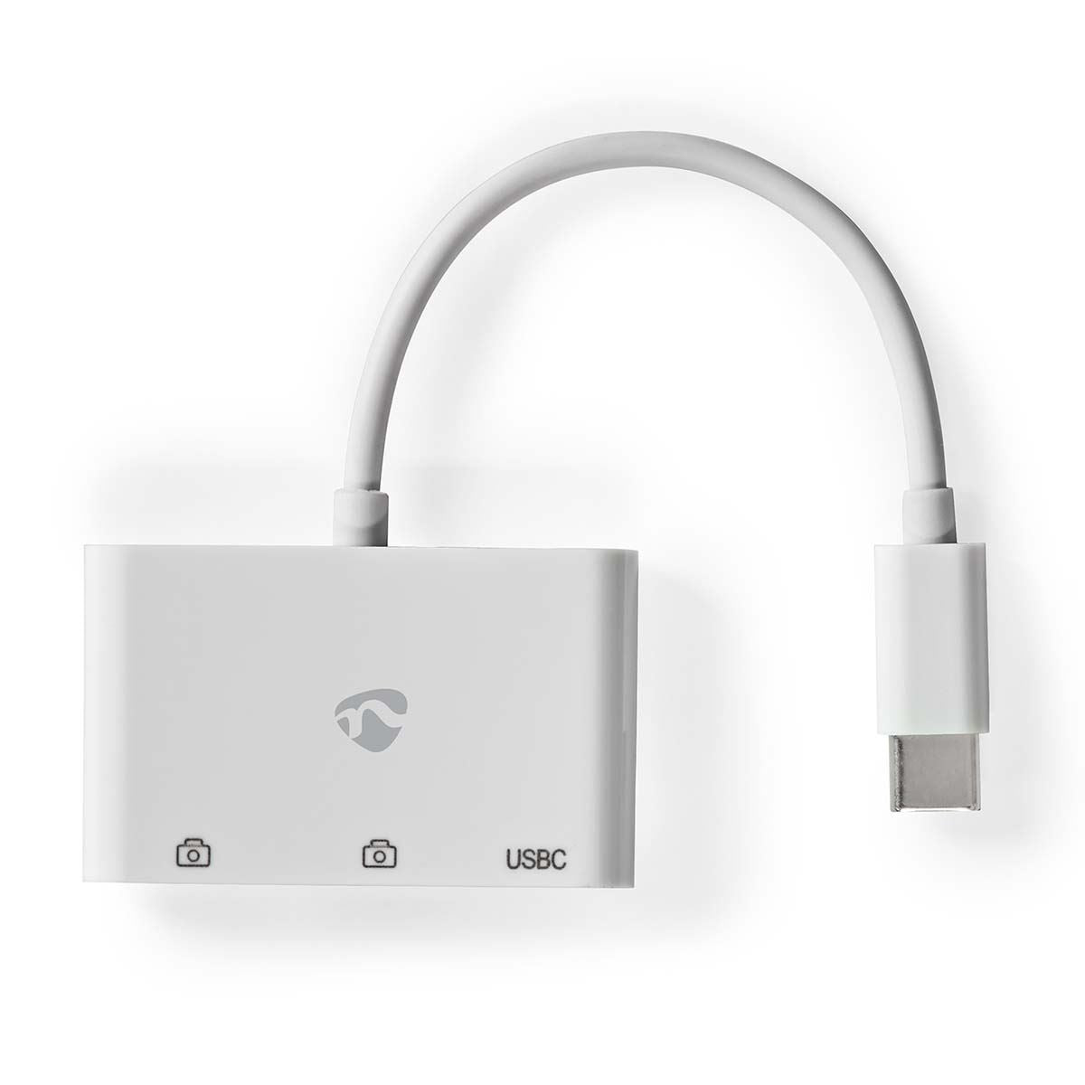 Nedis USB Hub | 1x USB-C™ | 1x USB-C™ / 2x USB 2.0 A Female | 3 port(s) | USB Powered