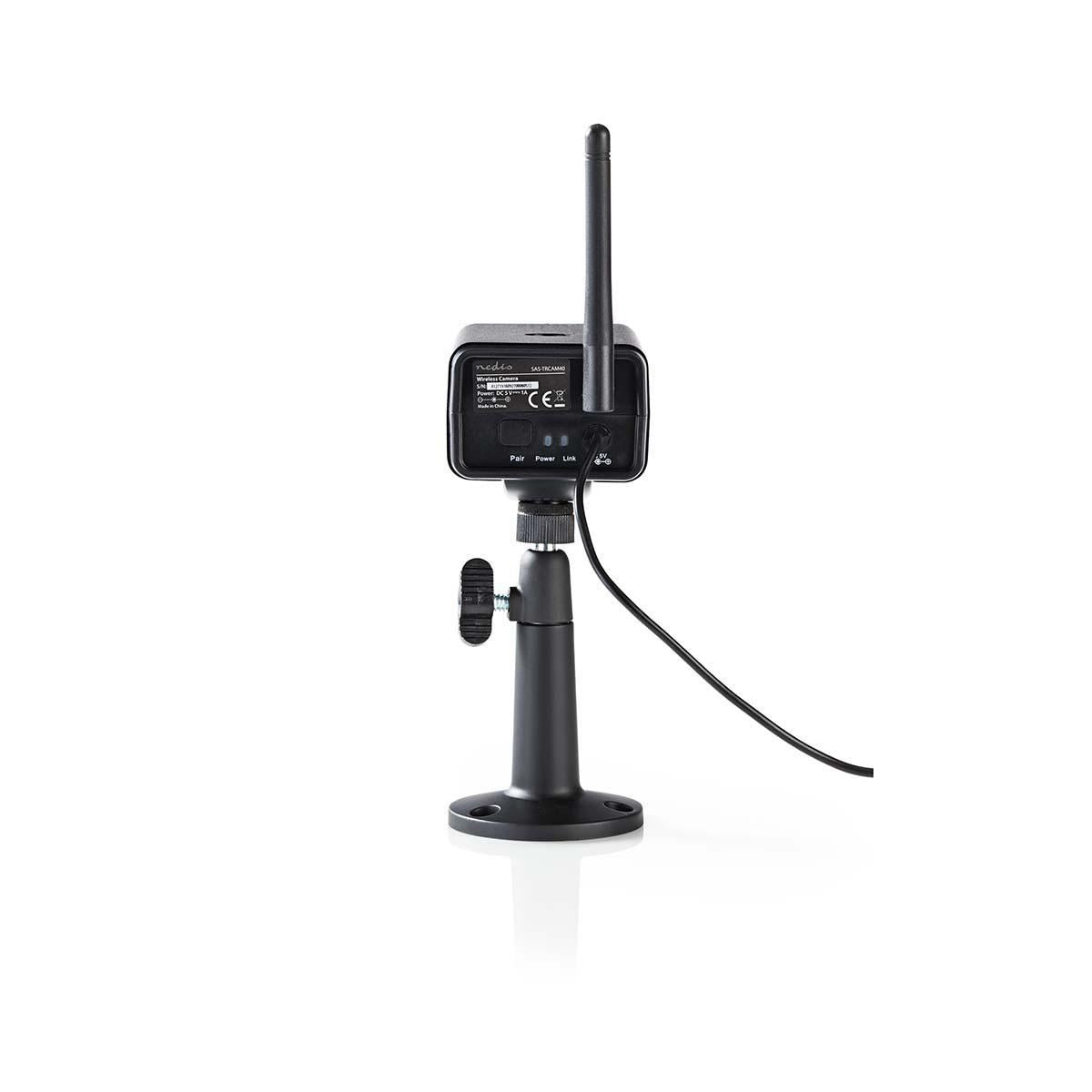 Nedis Digital Wireless Camera | 2.4 GHz | VGA | Indoor and Outdoor | Night vision: 5.00 m | Viewing angle: 73 ° | Black | IP54