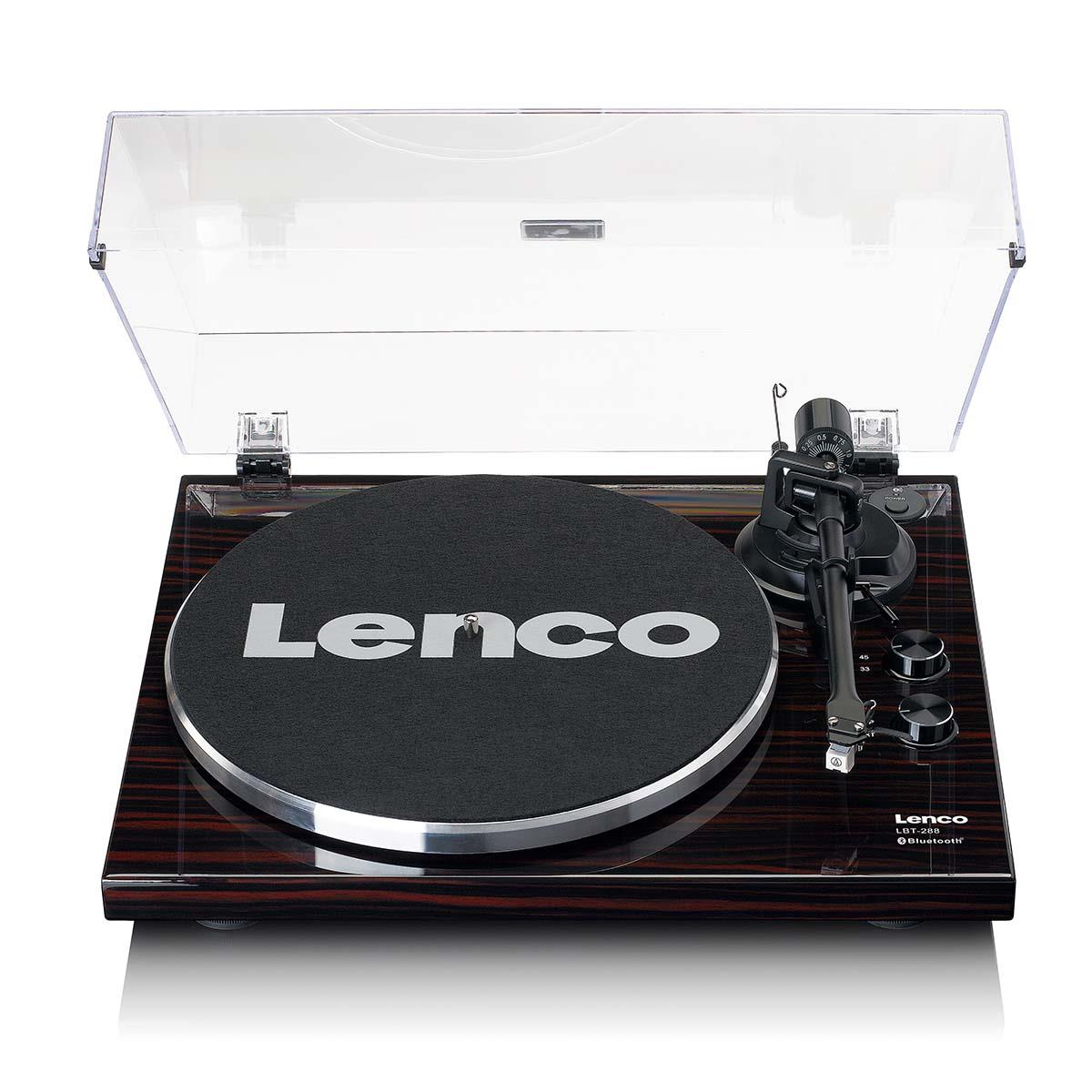 Lenco Record player with Bluetooth® transmission - Dark Brown