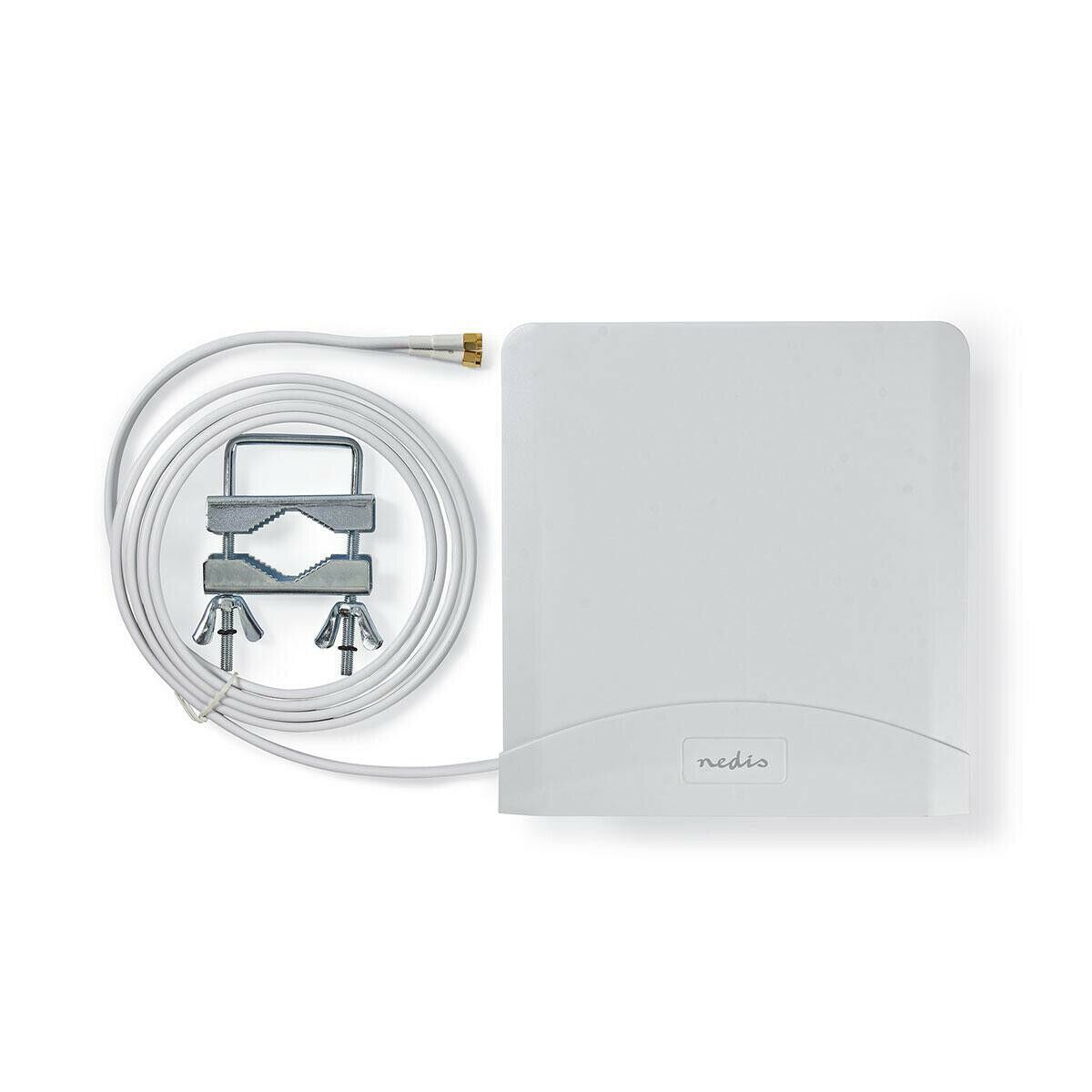 Nedis 5G / 4G / 3G Antenna | 5G | Indoor & Outdoor | 698-5000 MHz | Gain: 6 dB | 2.50 m | White