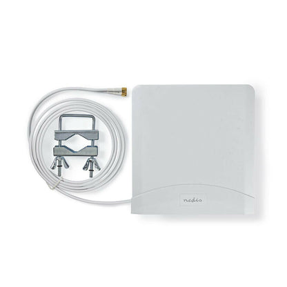 Nedis 5G / 4G / 3G Antenna | 5G | Indoor & Outdoor | 698-5000 MHz | Gain: 6 dB | 2.50 m | White
