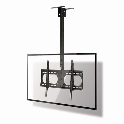 Nedis Full Motion TV Ceiling Mount | 42 - 65 " | Maximum supported screen weight: 45 kg | Tiltable | Rotatable | Minimum ceiling distance: 716 mm | Maximum ceiling distance: 1160 mm | 1 Pivot point(s) | Steel | Black