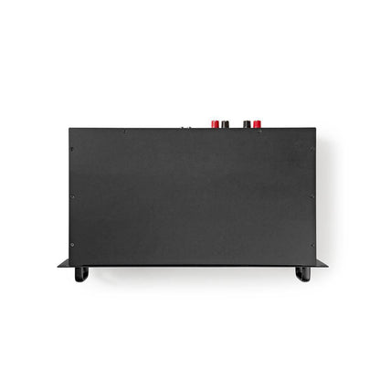 Nedis PA Amplifier | RMS output: 2x 100 W @ 8 Ohm / 2x 150 W @ 4 Ohm | 2 Channels | 2U | 19" rack mountable | Metal | Black