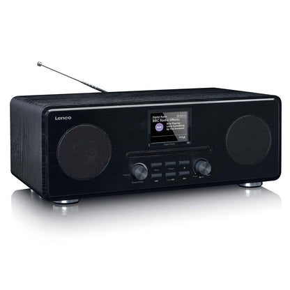 Lenco DAB+ FM radio with CD MP3 Player Bluetooth Black