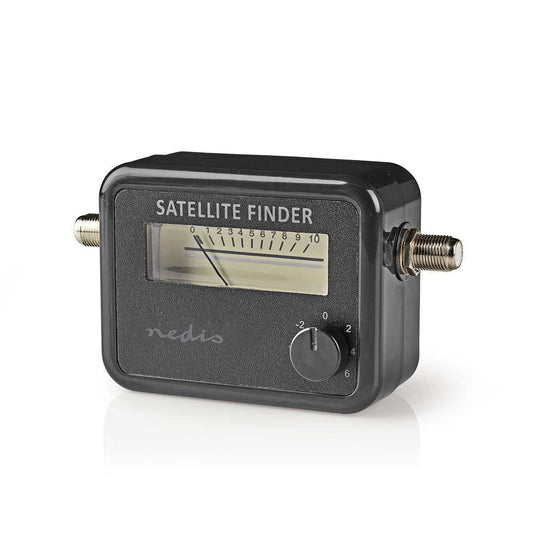 Nedis Satellite Signal Strength Meter | 950-2400 MHz | Input sensitivity: 83 dB | Output level: 102 dBuV | Black