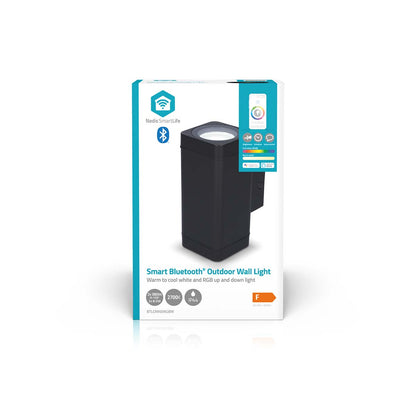 Nedis Smartlife Outdoor Light | 760 lm | Bluetooth® | 8.5 W | Warm to Cool White | 2700 - 6500 K | ABS | Android™ / IOS