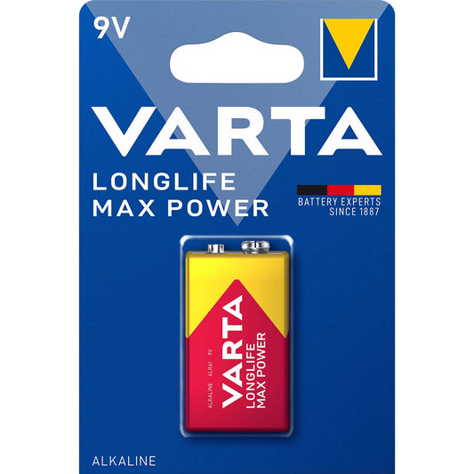 Varta Longlife Max Power 9V 1-Blister